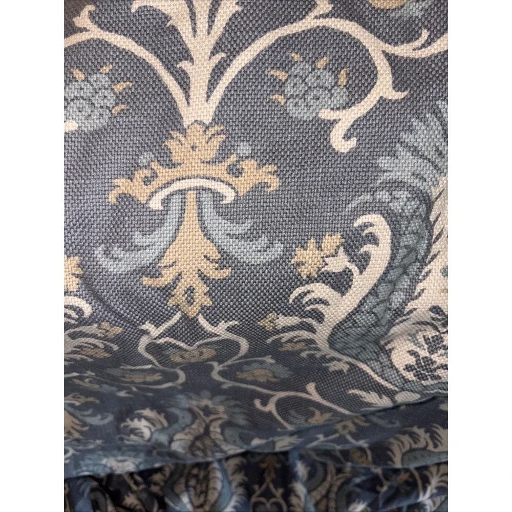 Eastern Accents King Duvet bed Cover blanket quilt Linen comforter Luxury 100x92